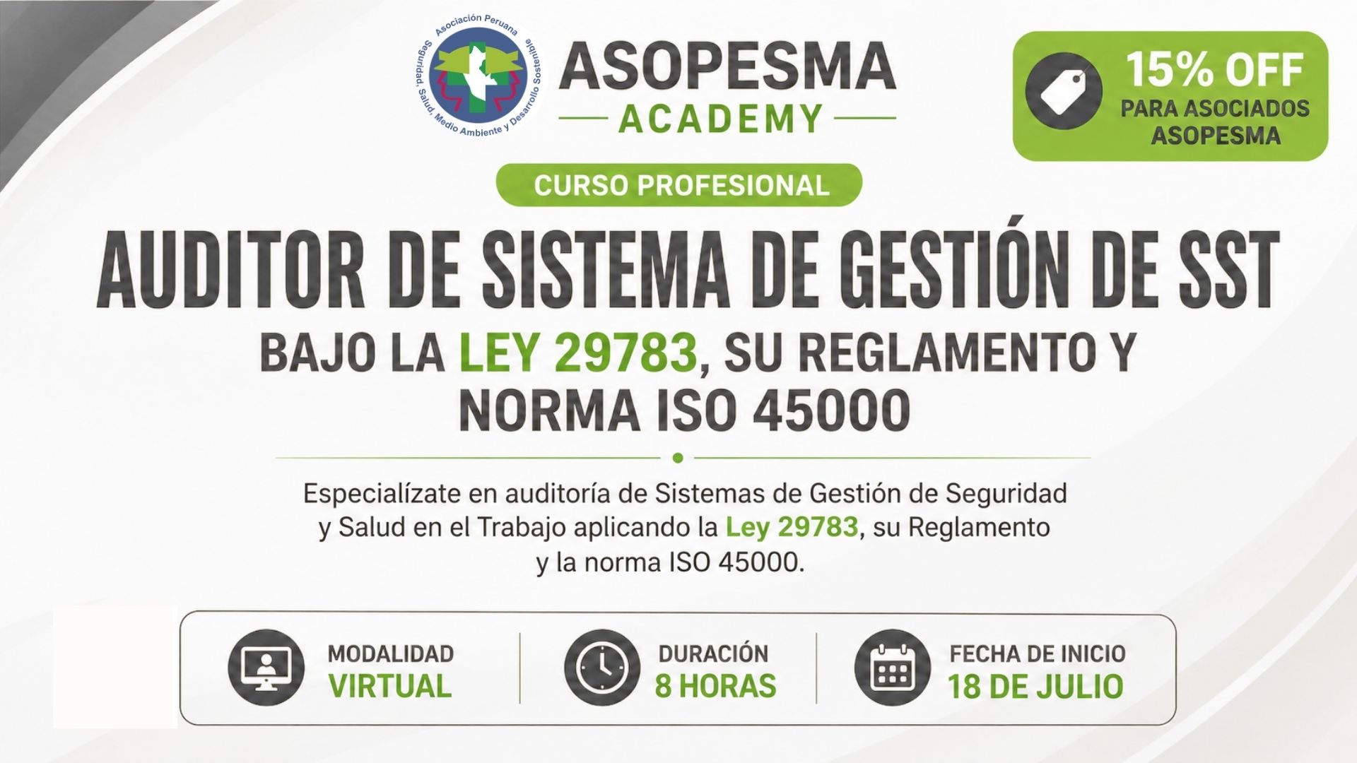 Curso Auditor SST