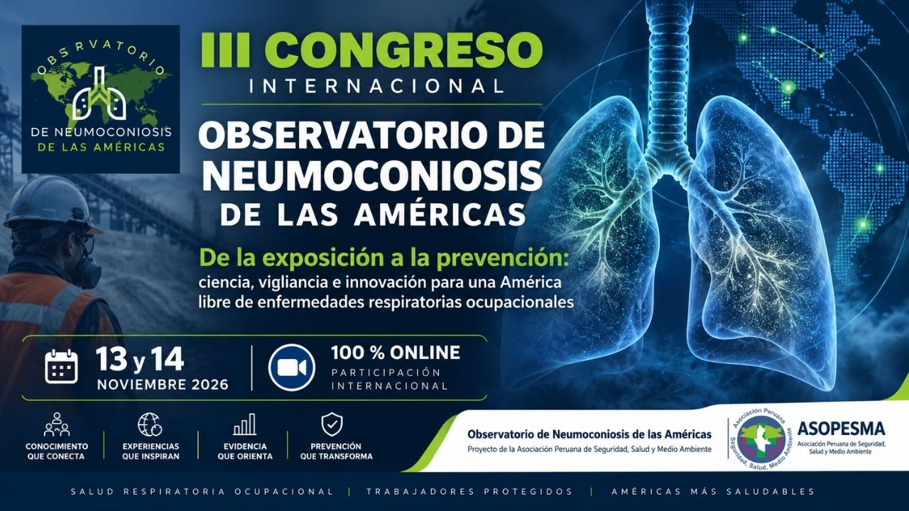 III Congreso Internacional del Observatorio de Neumoconiosis de las Américas 2026